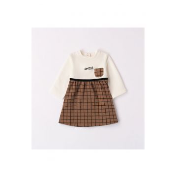 Rochita cu model jaquard pentru bebe fetita -  4.7264