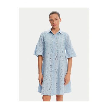 Rochie Camasa  albastru - material de calitate