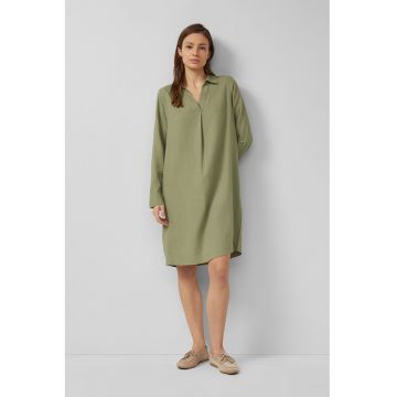 Rochie-camasa lejera cu guler clasic