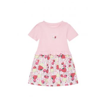Rochie casual fete  roz - Roz