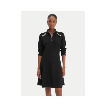 Rochie casual -  viscoza - negru - Negru