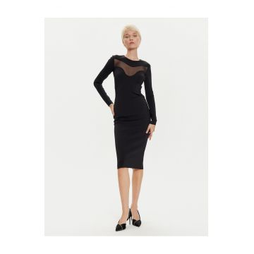 Rochie cocktail dama -  negru