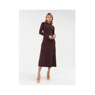 Rochie dama -  303365400 - Viscoza/Poliamida - Rosu - Rosu