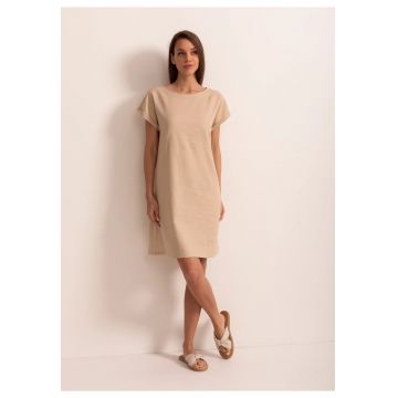 Rochie Dama In/Viscoza - Bej