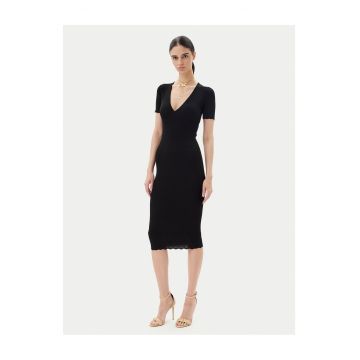 Rochie dama -  tricotata - negru