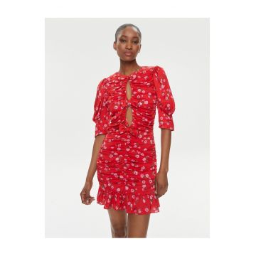 Rochie de cocktail dama  rosu -