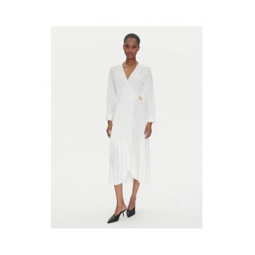 Rochie de cocktail Femei -  lejer - ecru - poliester -