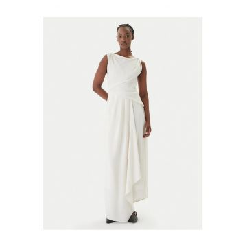 Rochie de seara -  alb - 60% acetat - 40% poliester