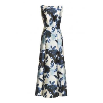 Rochie de seara -  multicolor - poliester - fermoar - Multicolor