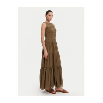 Rochie de vara dama  kaki - 2 caracteristici reprezentative