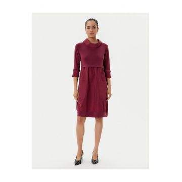 Rochie de zi -  bordeaux