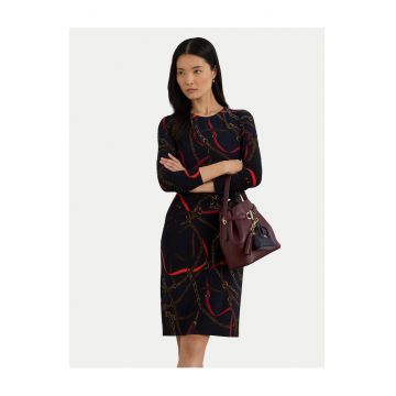 Rochie de zi Femei -  bleumarin - poliester reciclat
