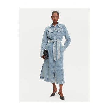 Rochie din denim  albastru - pentru femei