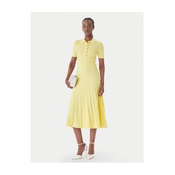 Rochie -  galben - 65% viscoza - 18% nailon