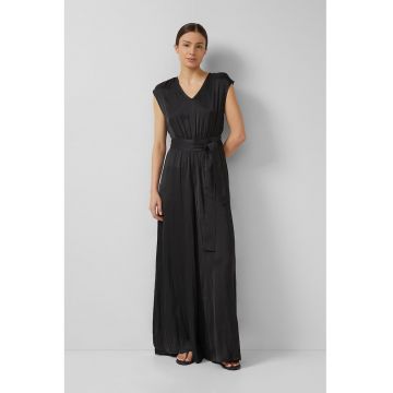 Rochie lunga cu decolteu in V