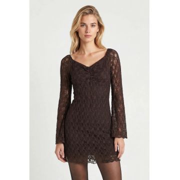 Rochie Midi Happiness Istanbul - eleganta - dantela - poliester/elastan - Maro