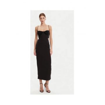 Rochie  model 58535DB - negru - poliester