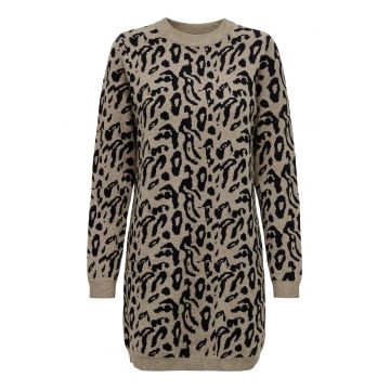 Rochie tricotata de dama  bej -