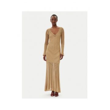 Rochie tricotata - de dama  bej