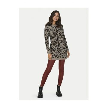 Rochie tricotata de dama  bej