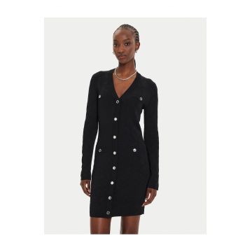 Rochie tricotata de dama  negru