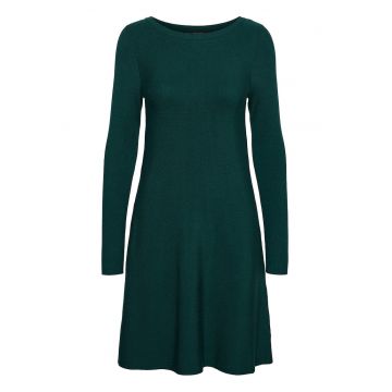 Rochie tricotată  verde - Verde