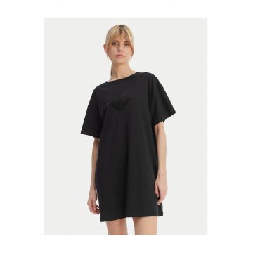 Rochie  bumbac - negru - Negru