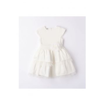 Rochie ceremonie pentru fetite -  4.6301 - Alb Natural