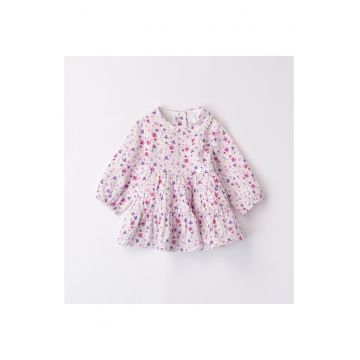 Rochie cu imprimeu floral pentru fetite -  3.A751