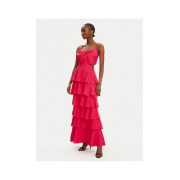 Rochie dama  53-3365 - Rayon/Nylon - Roz - Roz