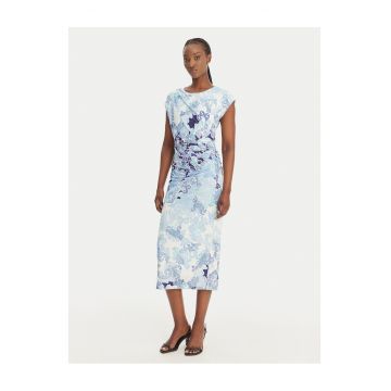 Rochie de cocktail  albastru deschis - Albastru deschis/Albastru