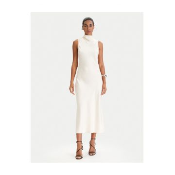 Rochie de cocktail -  poliester - ecru