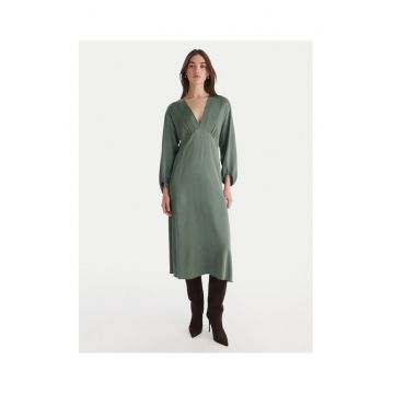 Rochie de cocktail -  verde - fabrica de calitate