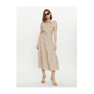 Rochie de zi -  bej - femei - XL