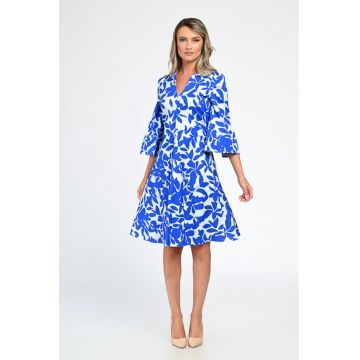 Rochie de zi florala  bumbac Victoria