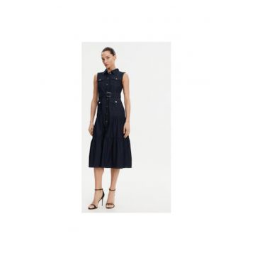 Rochie din denim dama  251-RNAUTICA - Sintetic - Bleumarin - Bleumarin