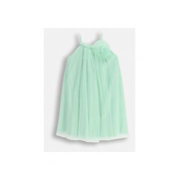 Rochie din tul - Verde menta