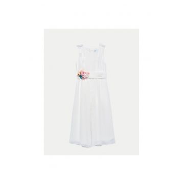 Rochie fete -  model 5224 - alb - poliester