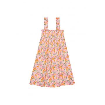 Rochie fete -  Multicolor - Floral - De vara