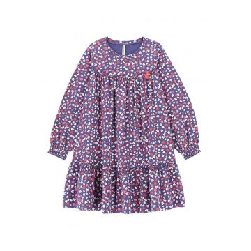 Rochie fete  tricot - mov