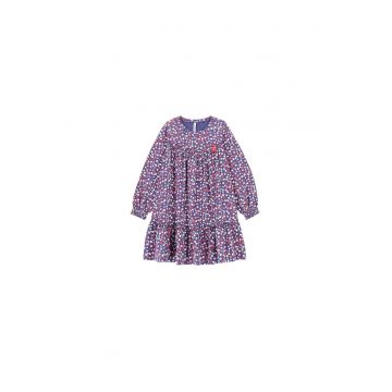 Rochie fete  tricot - mov