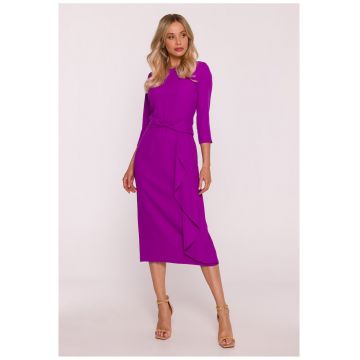 Rochie mulata cu decupaj pe spate - rosu