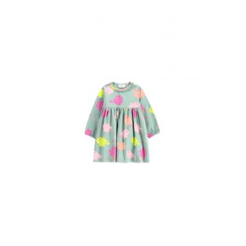 Rochie  multicolor - bumbac - pentru fete
