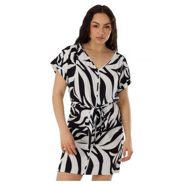 Rochie  Palmetta Dress - Multicolor - Negru