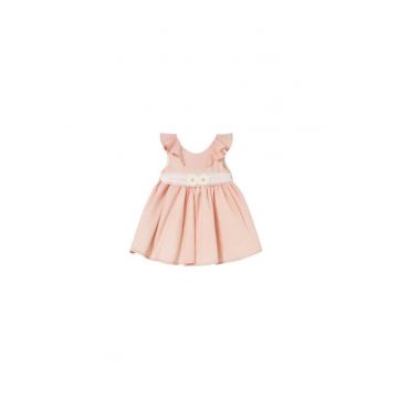 Rochie poliester fete - Roz