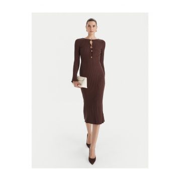 Rochie tricotata de dama Marciano Guess - maro