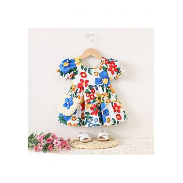 Rochiță cu Poșetă cu Floricele Marta