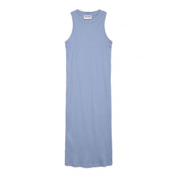 Rochie bumbac organic - Albastru deschis