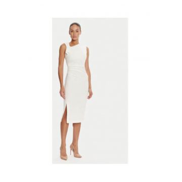 Rochie cocktail femeie -  bej - sintetic
