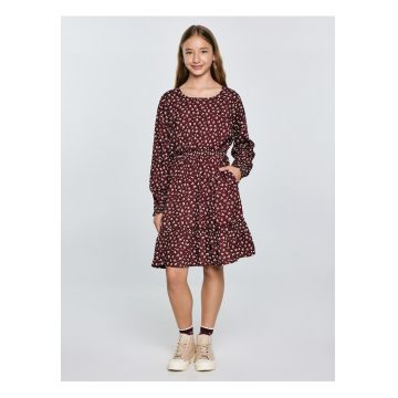 Rochie cu model floral Namisa 604